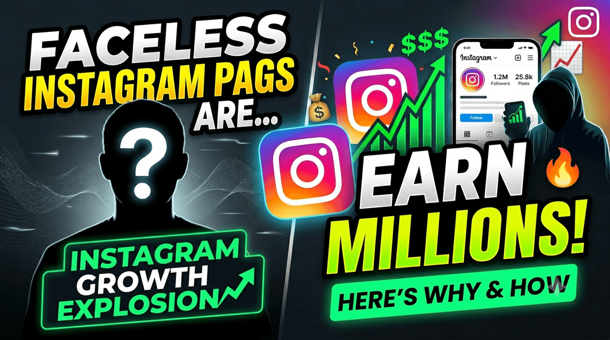 Faceless Instagram Pages Are Exploding - Here’s Why