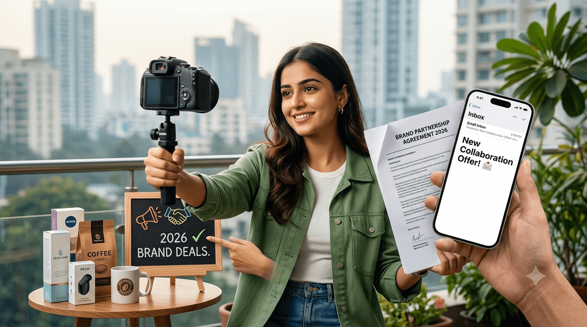 How To Get Your First Brand Deal as a Small Creator in 2026