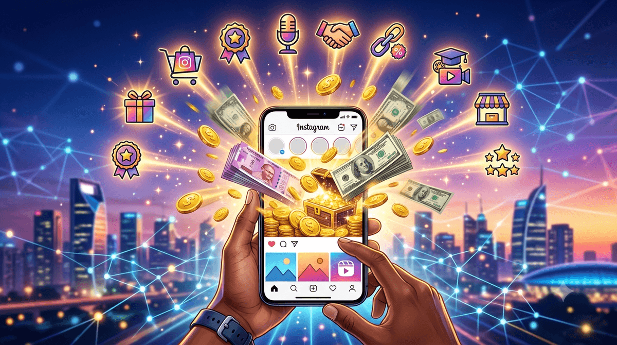 10 Hidden Ways to Earn Money from Instagram in 2026